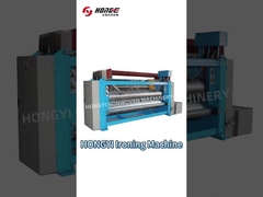 How to use ironing calender machine for nonwoven textile machinery