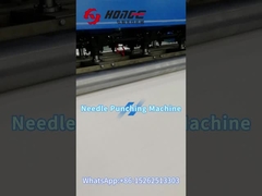 How to make needle-punched fabric for nonwoven machinery?
