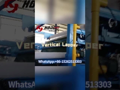 How does a vertical lapper work?