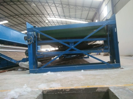 Felt Fiber Mattress Making Machine 3.5 M With Non Woven Needle Punching Machine