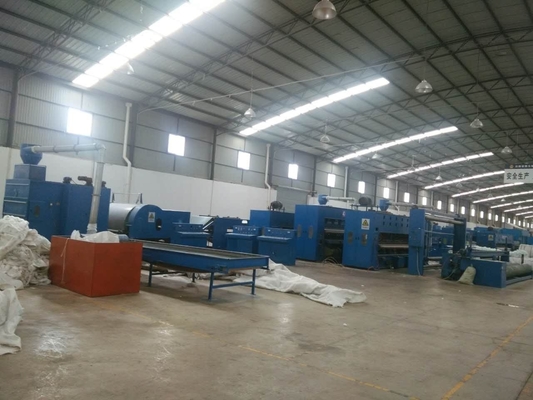 9m ISO9001 blue color Wool nonoven needle punching Felt  Making Machine