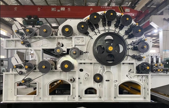 2.3m Working Width  Nonwoven Carding Machine Single Cylinder And Double Doffer Structure
