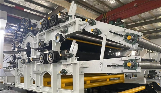 2.3m Working Width  Nonwoven Carding Machine Single Cylinder And Double Doffer Structure