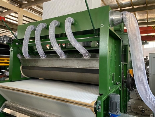 800kg/H High Capacity Non Woven Fabric Making Machine Air Laid Shoddy Felt Machine