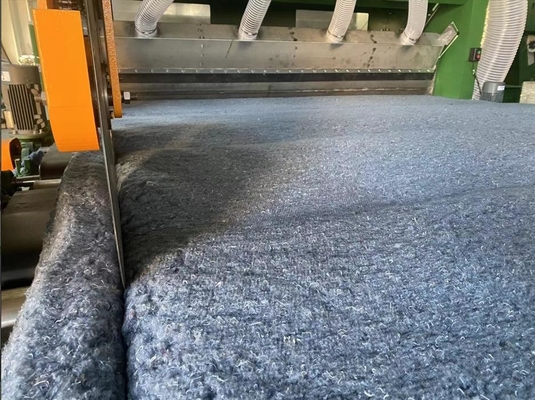 800kg/H High Capacity Non Woven Fabric Making Machine Air Laid Shoddy Felt Machine