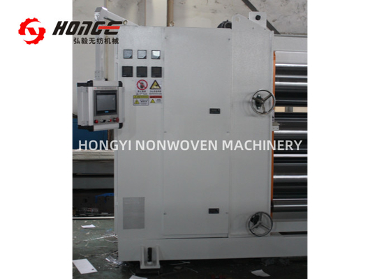 Three Roller Calender Ironing Machine For Nonwoven Textile Machinery