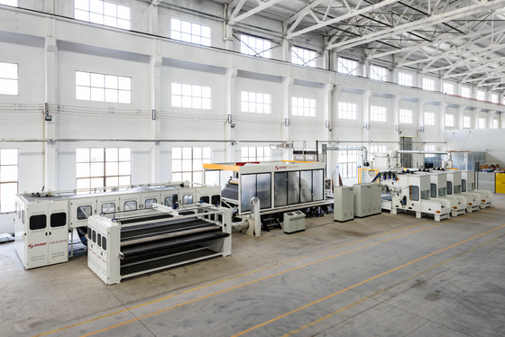 High Capacity Geotextile Needle Punching Nonwoven Production Line