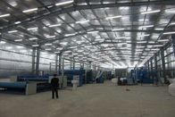 2000mm Nonwoven Spray Glue Soft And Hard Wadding / Oven Production Line