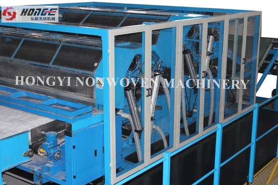 Iso9001 75KW Nonwoven Carding Machine For Quilt