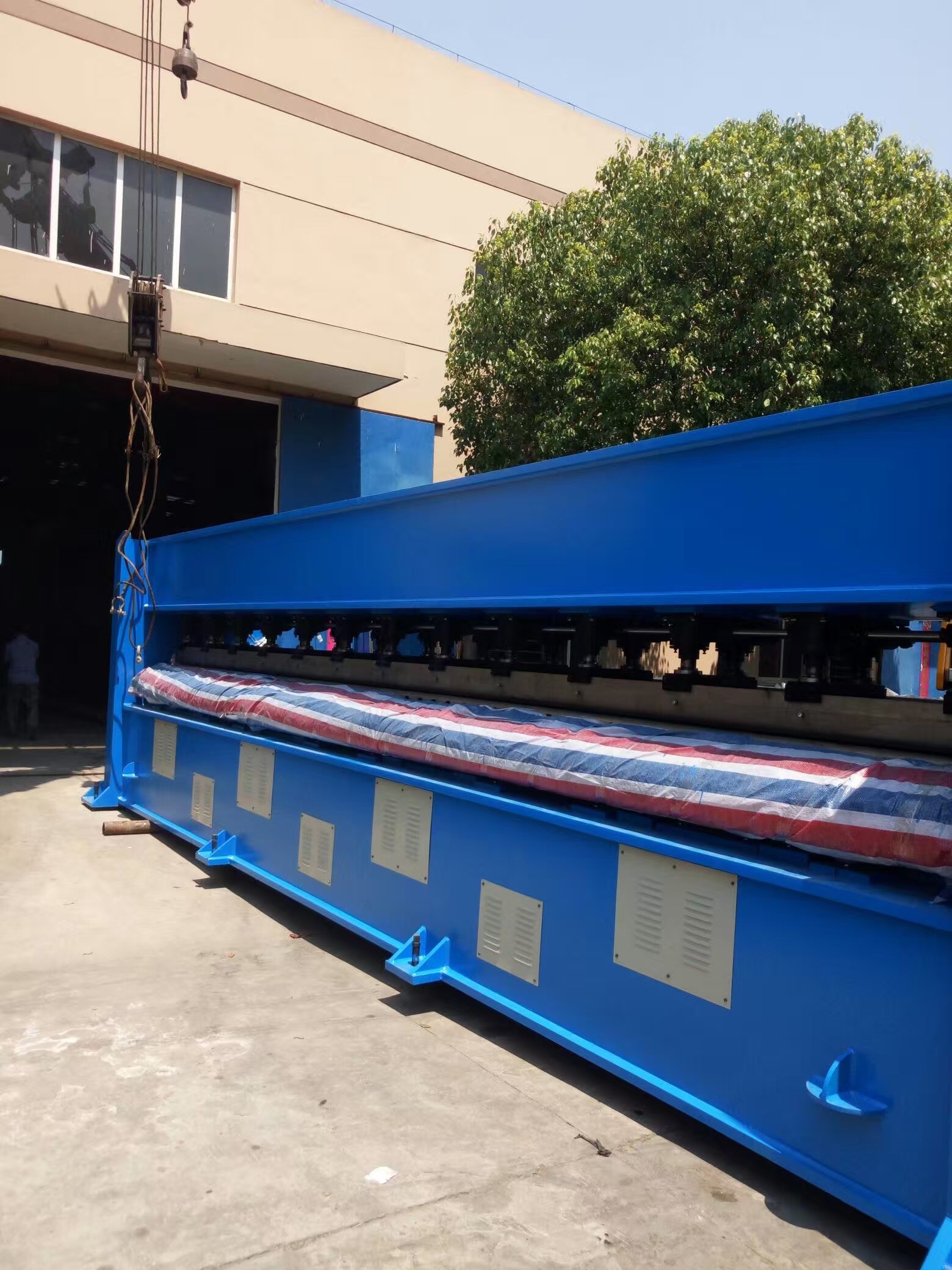 6.5m Automatic Single Board Needle Punching Machine For Colorful Embroider Nonwoven