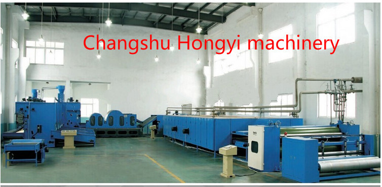 Wadding Automatic Industrial Mattress Manufacturing Equipment With Single Cylinder