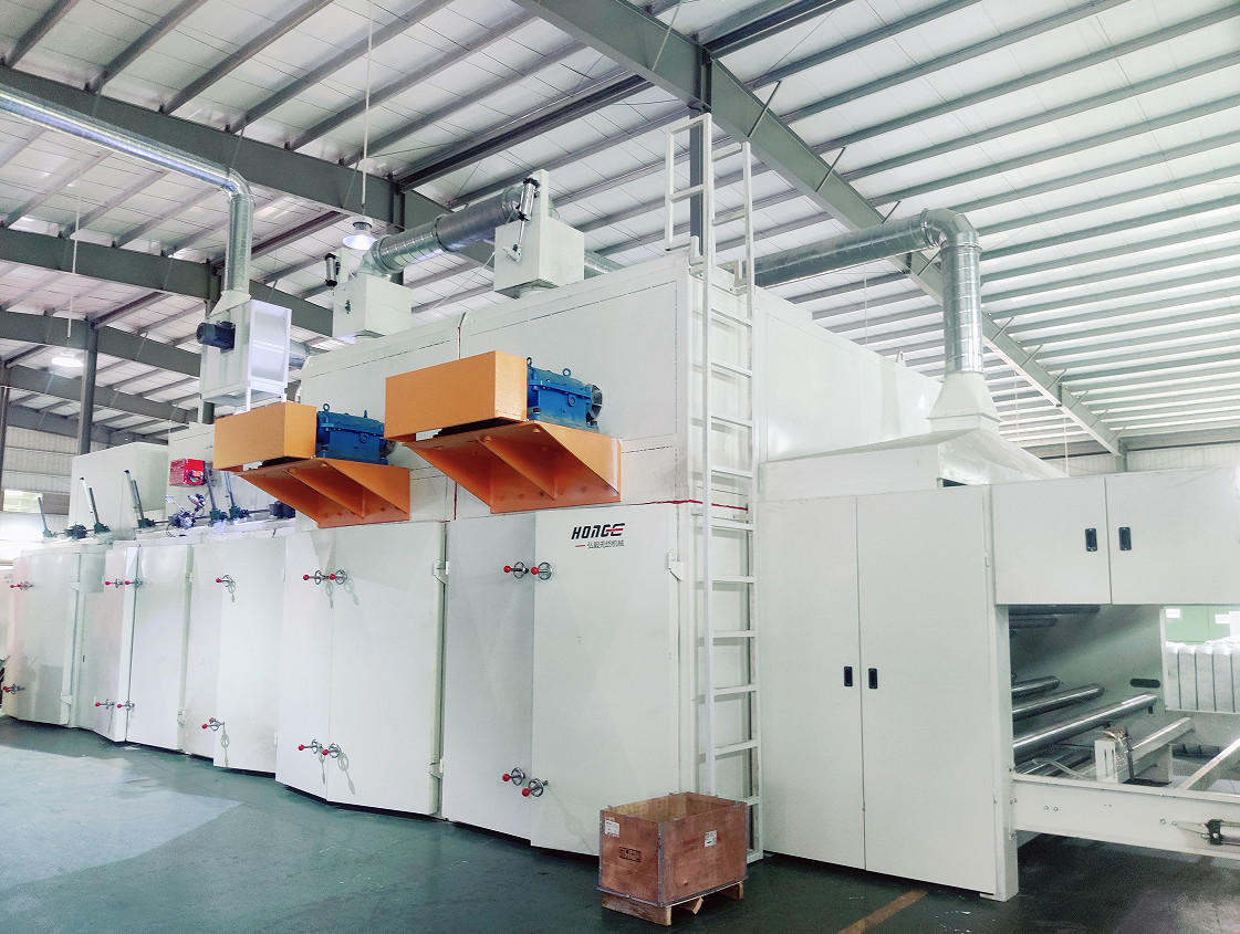 Polyester Thermal Bonding Wadding Production Line Customizable Color for Soft Wadding
