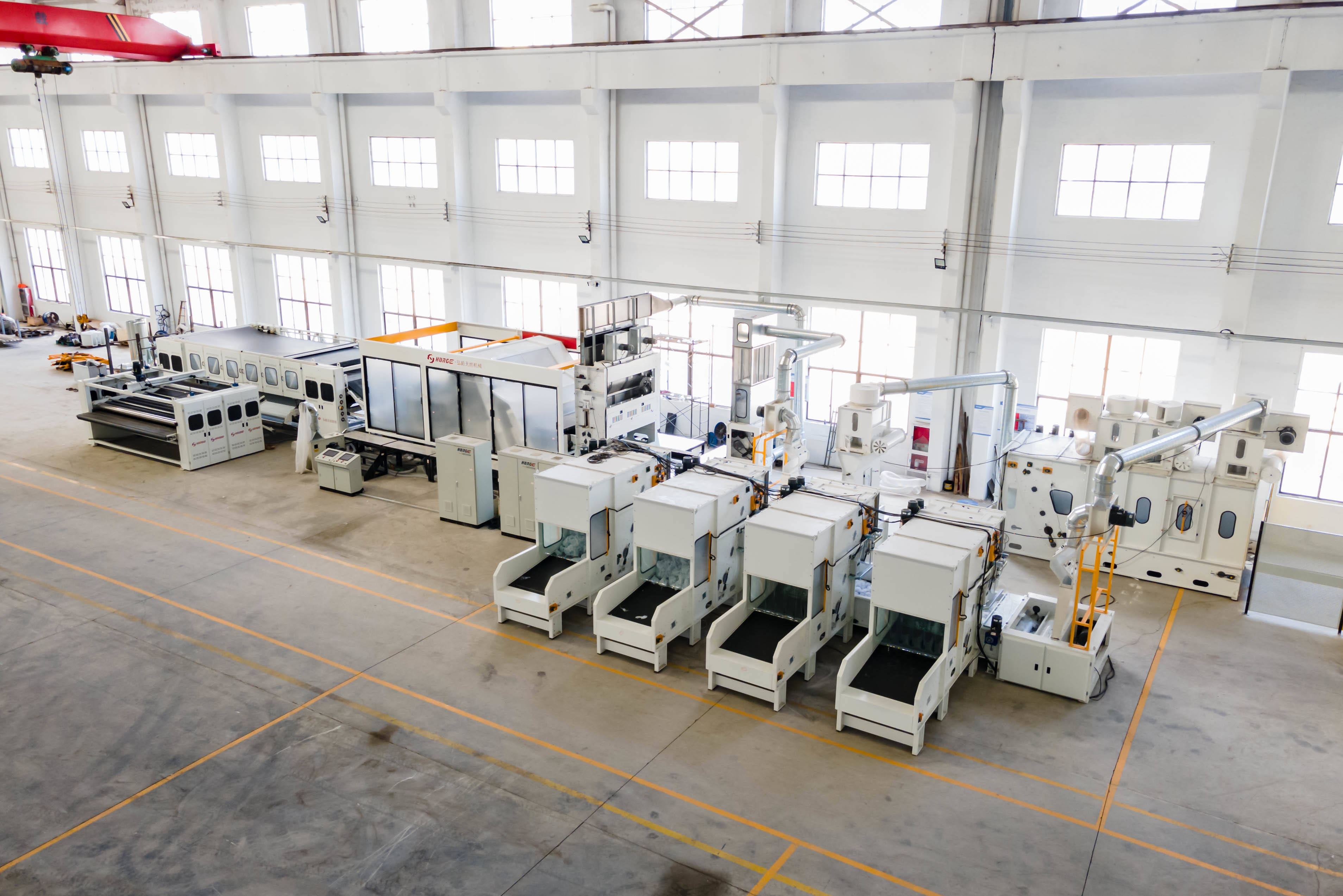 Needle Punching Nonwoven Geotextile Production Line 400kg/H