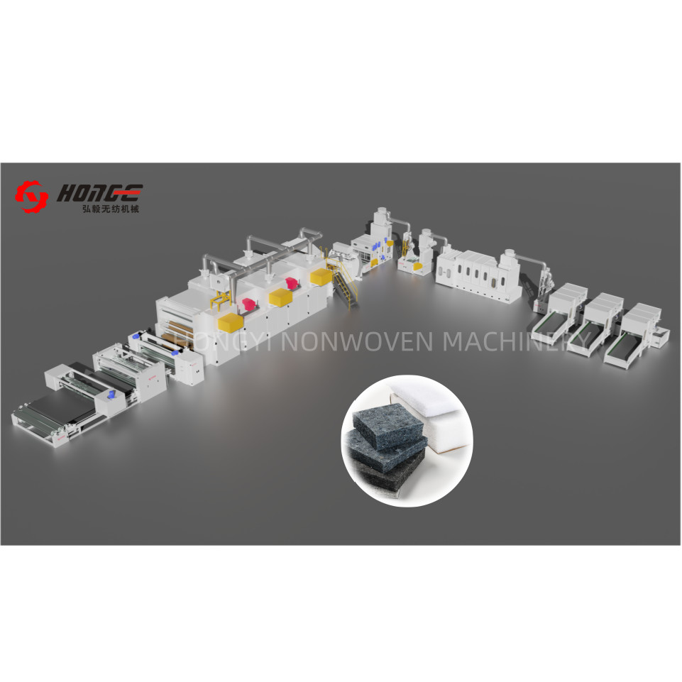 HYL Airlaid Waste Felt Production Line with CE Certificated
