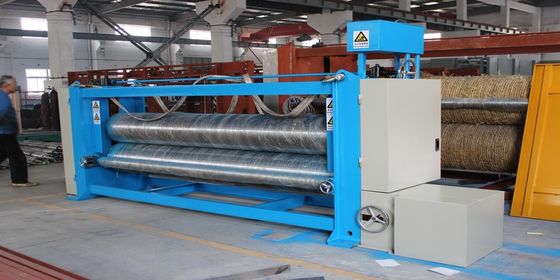 High Capacity Two Roll Fabric Calender Machine 5.5 m With Gsm 60-1500g/M2