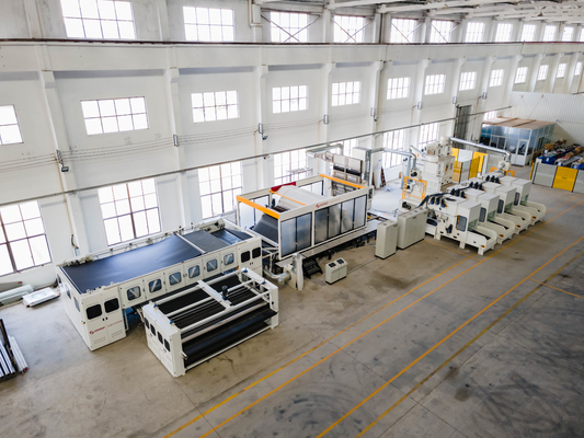 High Capacity Needle Punching Nonwoven Geotextile Production Line