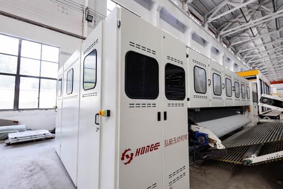 High Capacity Clamp On Nonwoven Cross Lapper Machine