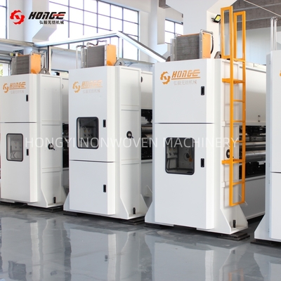 Double Stroke Needle Punch Machine 4m For Carpet / Geo-Textiles / Rags