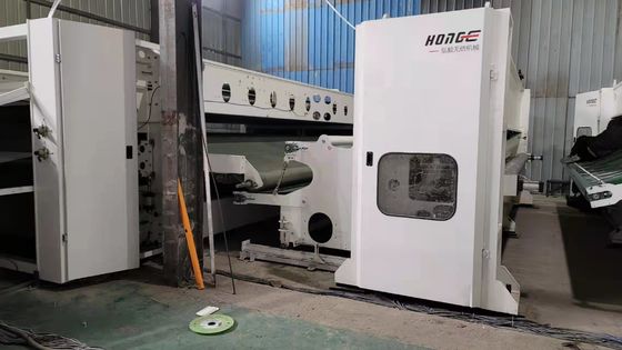Machine Making A Rug 5m Nonwoven Carpet Manufacturing Machine , Rug Making Machines